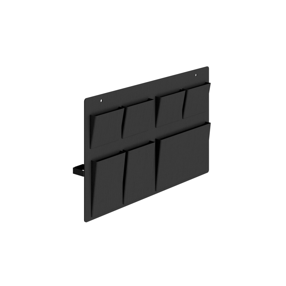 Fabric Tool Storage Pouch for WB7B-90RB Workbench Side – 17 x 28"_4Dock